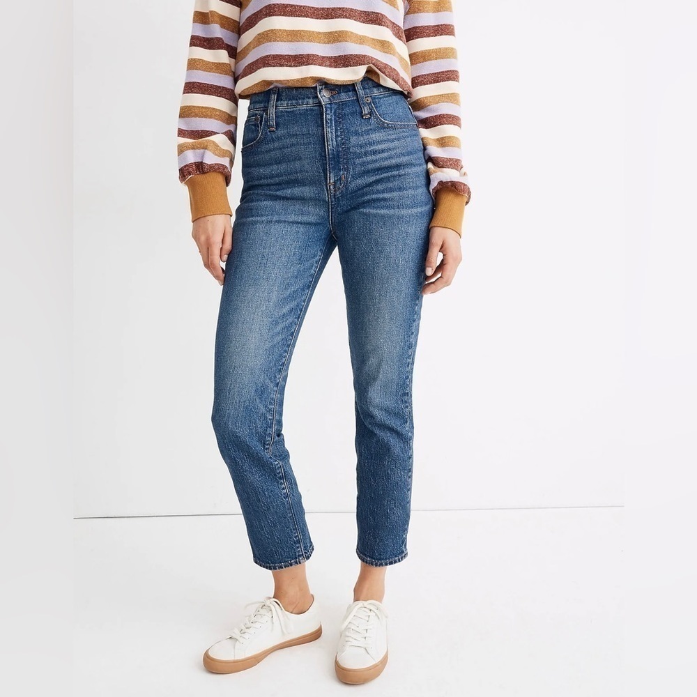 MADEWELL Classic Straight Jeans Coldbrook Wash 27 - Picture 4 of 14